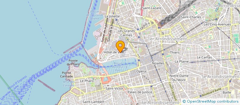 localisation de l'entreprise MONSIEUR MAWLOUD BAHRIA à MARSEILLE