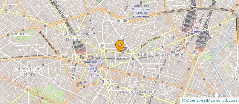 localisation de l'entreprise MONSIEUR MAWOUGNON ETIENNE TOYI  PARIS