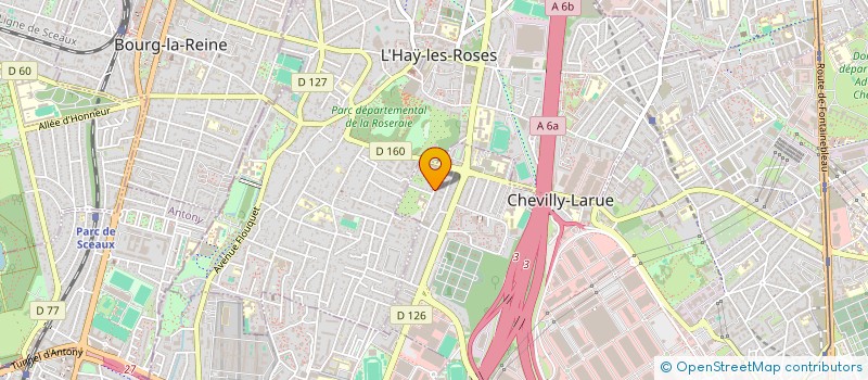 localisation de l'entreprise MONSIEUR MAWUGNON HOUNKONNOU  AUBERVILLIERS