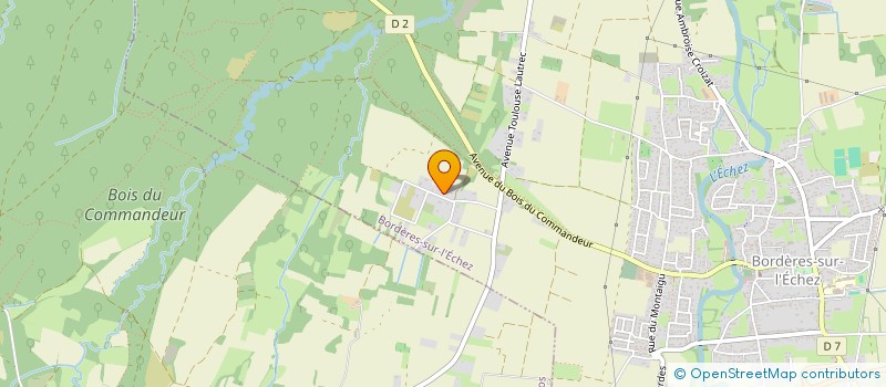 localisation de l'entreprise MONSIEUR MAX ADEL  BORDERES-SUR-L'ECHEZ