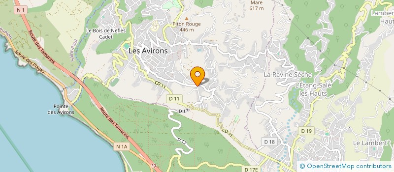 localisation de l'entreprise MONSIEUR MAX ALMA  LES AVIRONS