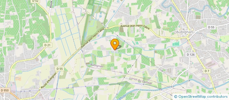 localisation de l'entreprise MONSIEUR MAX ANTOINE  AUBIGNAN