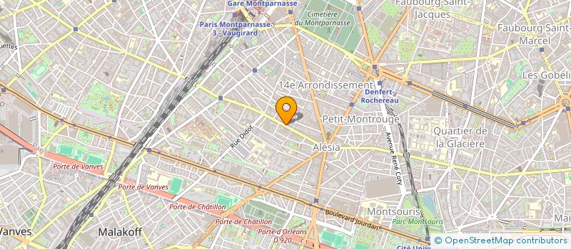 localisation de l'entreprise MONSIEUR MAX ANTONIDES  PARIS