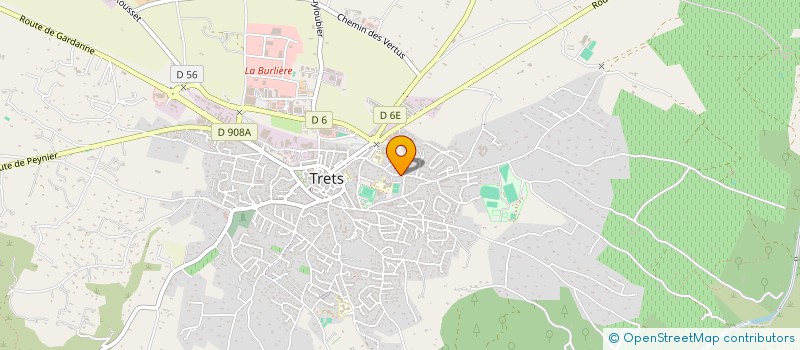 localisation de l'entreprise MONSIEUR MAX ARMAND à TRETS