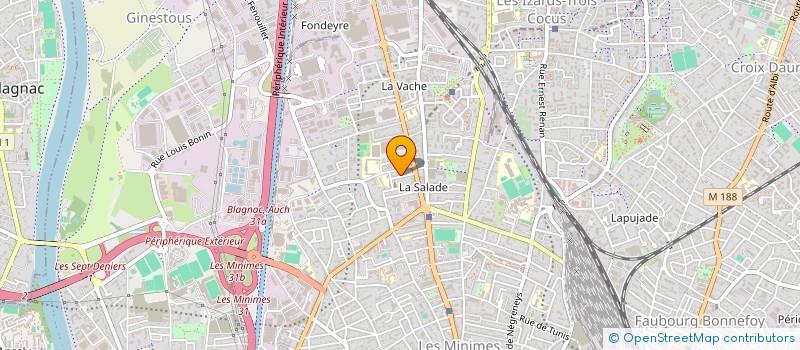 localisation de l'entreprise MONSIEUR MAX AURIAC à TOULOUSE