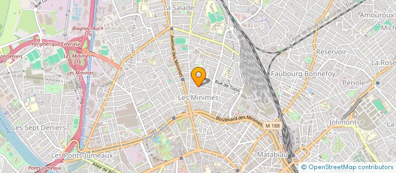 localisation de l'entreprise MONSIEUR MAX BALLARIN à TOULOUSE