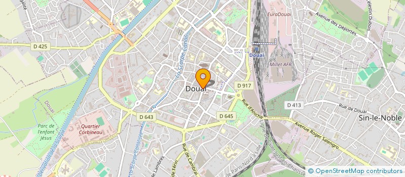 localisation de l'entreprise MONSIEUR MAX BANTI à DOUAI