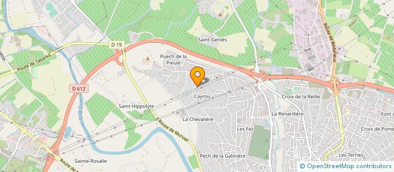 localisation de l'entreprise MONSIEUR MAX BARTHE à BEZIERS