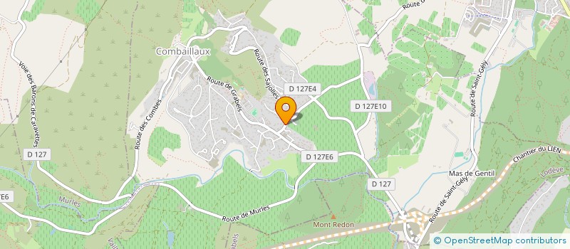 localisation de l'entreprise MONSIEUR MAX BAUDIERE  COMBAILLAUX