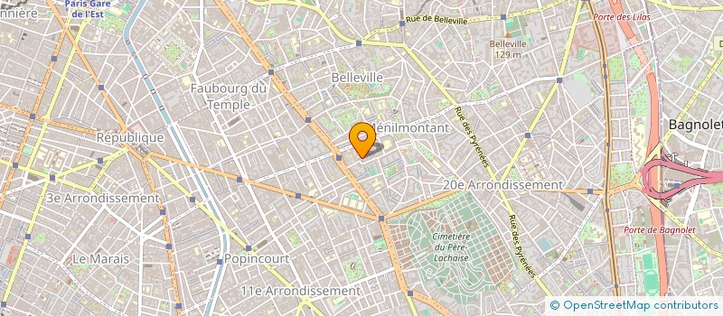 localisation de l'entreprise MONSIEUR MAX BAUDRY  PARIS