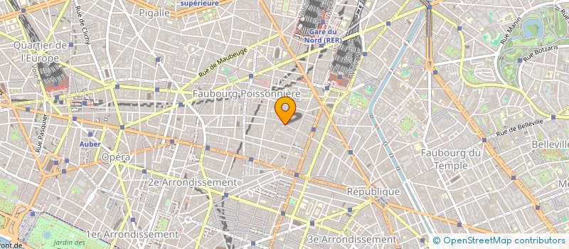 localisation de l'entreprise MONSIEUR MAX BECKER  PARIS