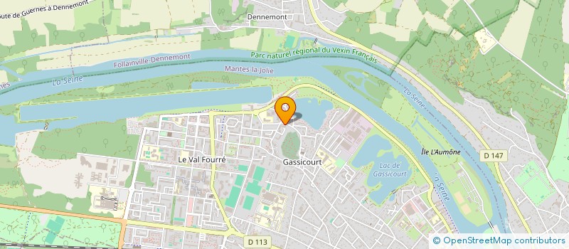localisation de l'entreprise MONSIEUR MAX BENHAMOU à MANTES-LA-JOLIE