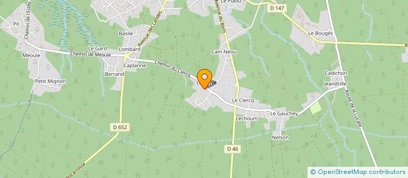 localisation de l'entreprise MONSIEUR MAX BENQUET  SANGUINET