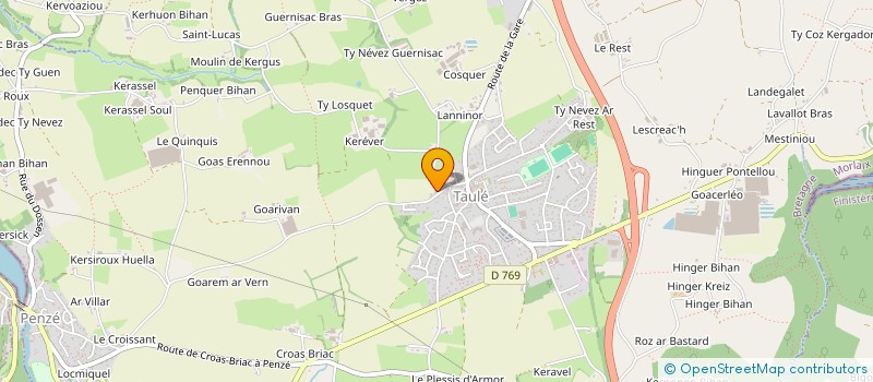 localisation de l'entreprise MONSIEUR MAX BERNARD  LOCQUENOLE