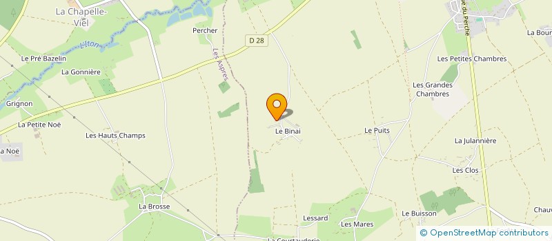 localisation de l'entreprise MONSIEUR MAX BERNARDEAU à CRULAI