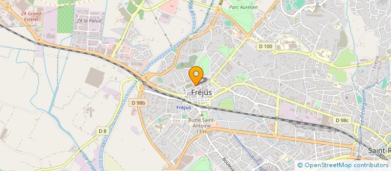 localisation de l'entreprise MONSIEUR MAX BIGNON à FREJUS