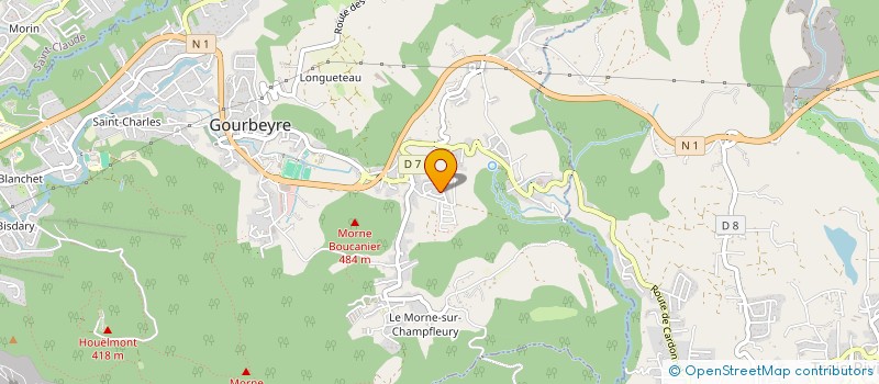 localisation de l'entreprise MONSIEUR MAX BOGAT à GOURBEYRE