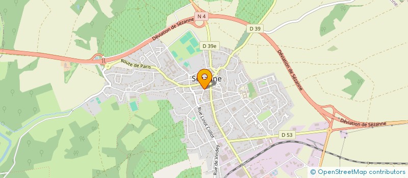 localisation de l'entreprise MONSIEUR MAX BONE  SEZANNE