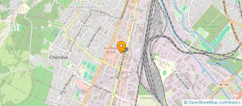 localisation de l'entreprise MONSIEUR MAX BOUGE à CHENOVE