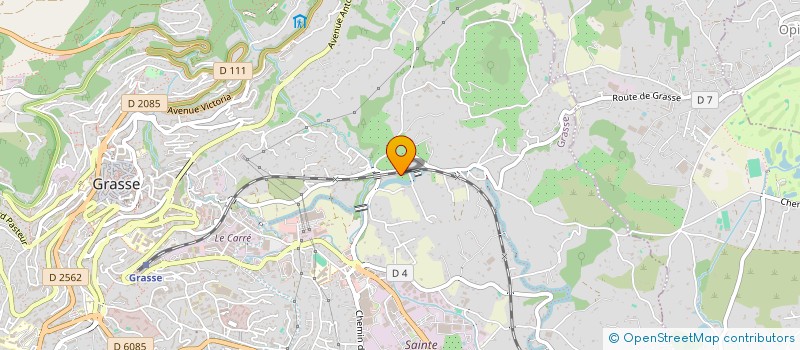 localisation de l'entreprise MONSIEUR MAX BOUTOILLE  GRASSE