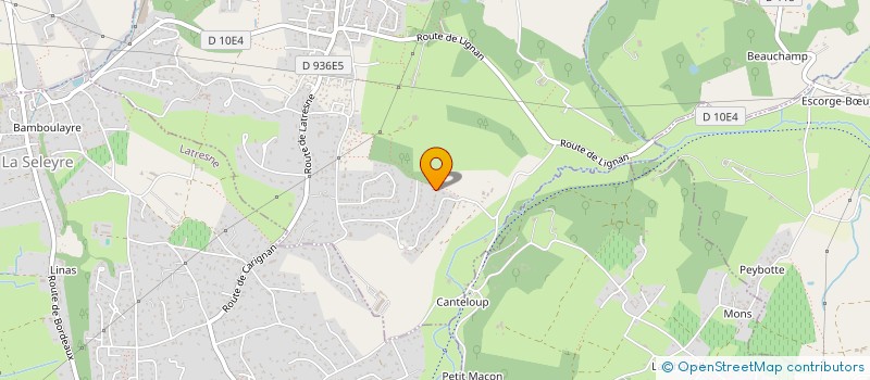 localisation de l'entreprise MONSIEUR MAX BROUSTAUD  CARIGNAN-DE-BORDEAUX