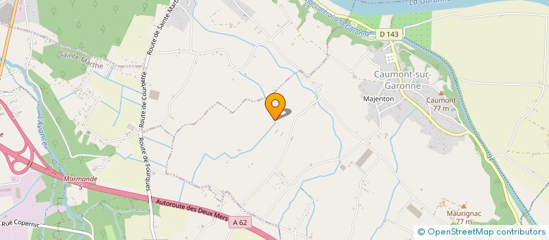 localisation de l'entreprise MONSIEUR MAX BRUHE  CAUMONT-SUR-GARONNE