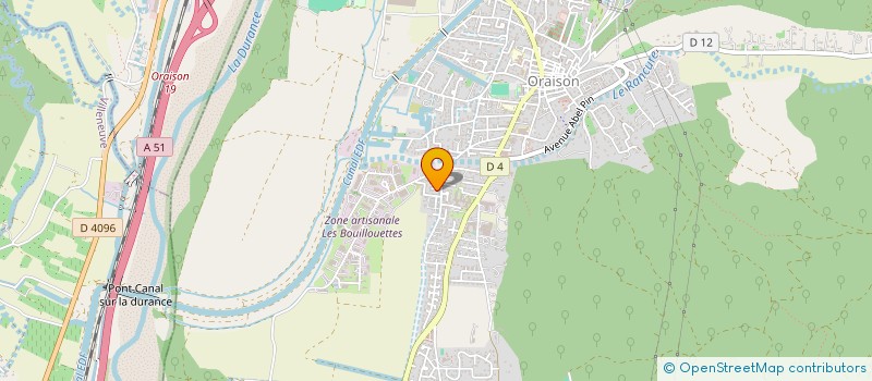 localisation de l'entreprise MONSIEUR MAX BRUNEL  PUIMICHEL