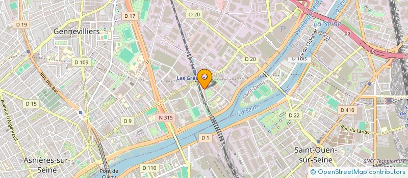 localisation de l'entreprise MONSIEUR MAX BUSSY  ASNIERES-SUR-SEINE