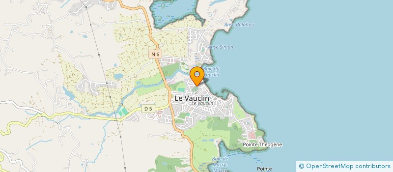 localisation de l'entreprise MONSIEUR MAX CADDY  VAUCLIN