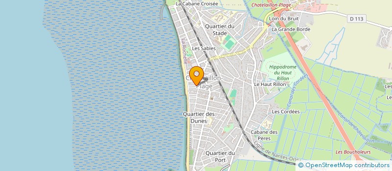 localisation de l'entreprise MONSIEUR MAX CAUSSE à CHATELAILLON-PLAGE