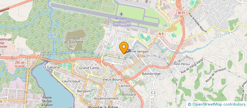localisation de l'entreprise MONSIEUR MAX CETOUT à LES ABYMES