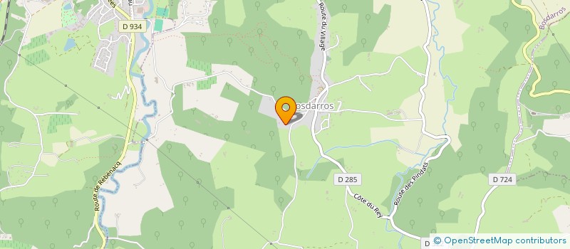 localisation de l'entreprise MONSIEUR MAX CHABANAUX  BOSDARROS