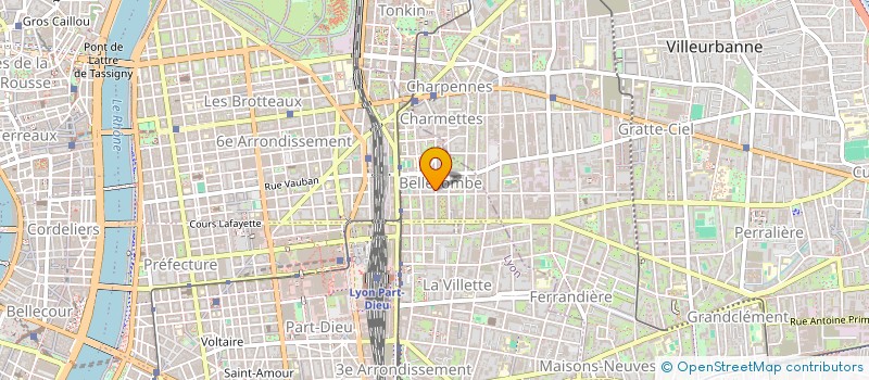 localisation de l'entreprise MONSIEUR MAX CHABANON à LYON