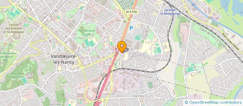 localisation de l'entreprise MONSIEUR MAX CHALAG  VANDUVRE-LES-NANCY