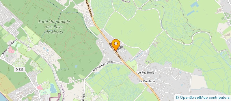 localisation de l'entreprise MONSIEUR MAX CHARRONNEAU  ROCHEFORT-EN-TERRE