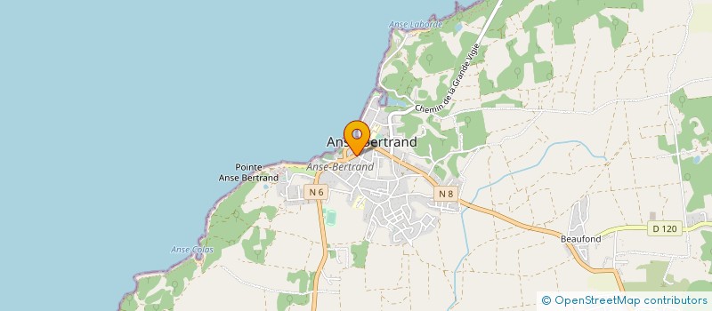 localisation de l'entreprise MONSIEUR MAX CHERON à ANSE-BERTRAND