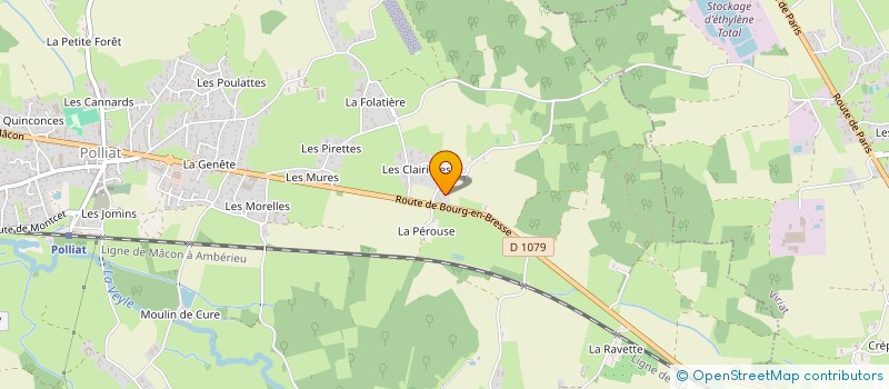 localisation de l'entreprise MONSIEUR MAX CHEVALIER à POLLIAT