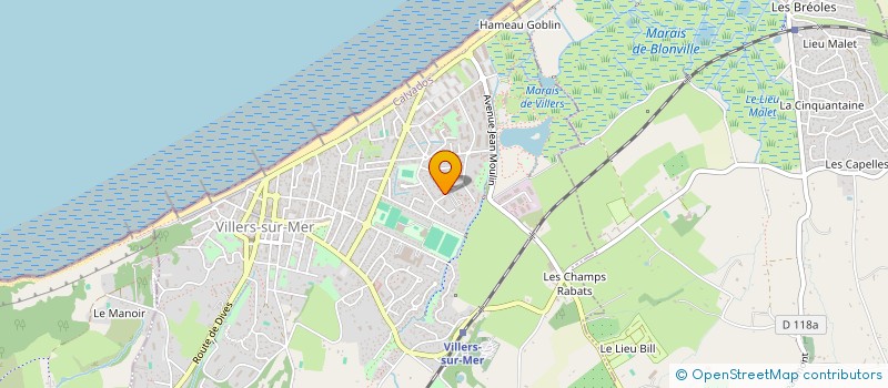 localisation de l'entreprise MONSIEUR MAX CHRIQUI  VILLERS-SUR-MER