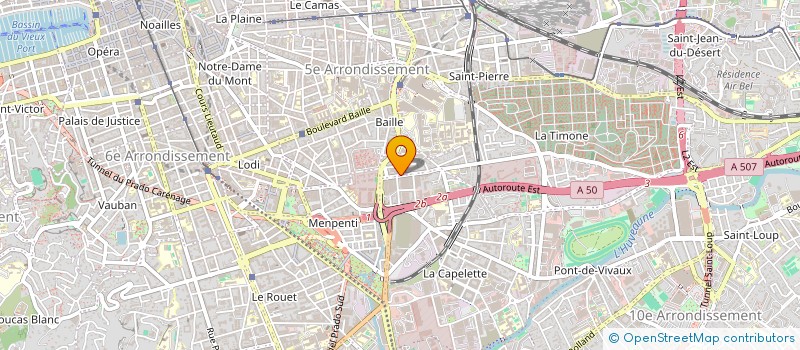 localisation de l'entreprise MONSIEUR MAX CLANET  MARSEILLE