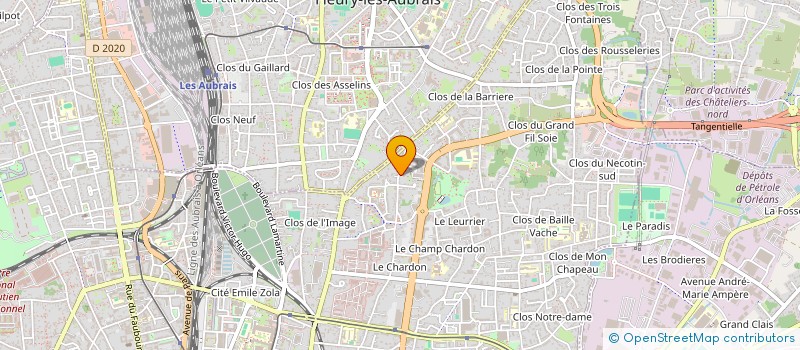 localisation de l'entreprise MONSIEUR MAX CORNELIE à ORLEANS