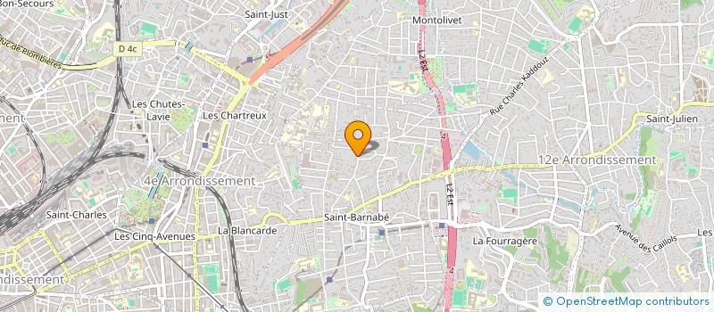 localisation de l'entreprise MONSIEUR MAX COUDRE à MARSEILLE