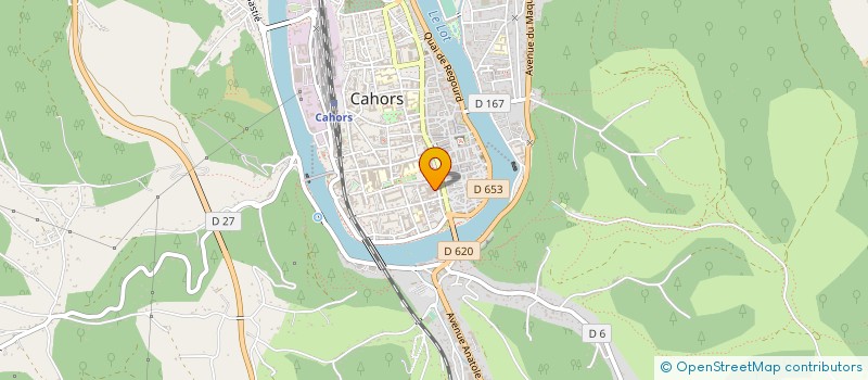 localisation de l'entreprise MONSIEUR MAX CROUZET à CAHORS