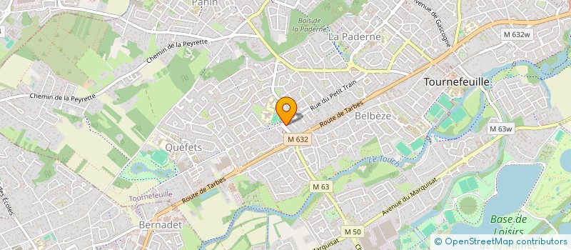 localisation de l'entreprise MONSIEUR MAX DA SILVA PEREIRA  TOURNEFEUILLE