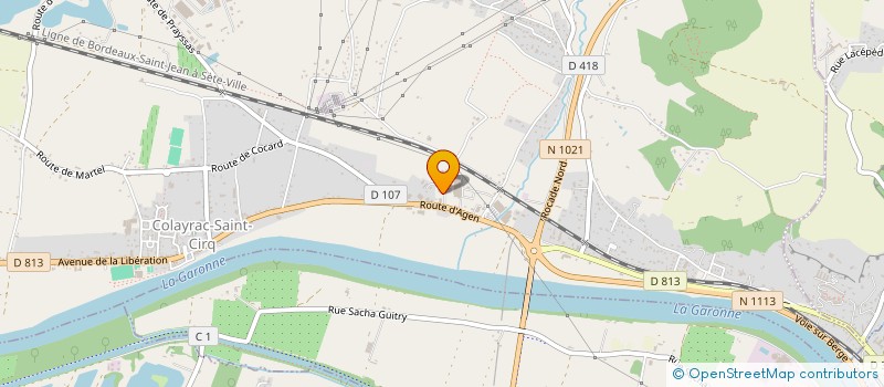 localisation de l'entreprise MONSIEUR MAX DAL MOLIN  COLAYRAC-SAINT-CIRQ