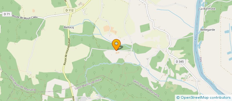 localisation de l'entreprise MONSIEUR MAX DE VROET  SAINT-JEAN-DE-MARSACQ