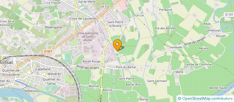 localisation de l'entreprise MONSIEUR MAX DECAUNES à MOISSAC