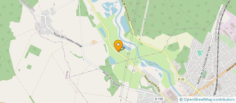 localisation de l'entreprise MONSIEUR MAX DELAGE  VILLENEUVE-SUR-CHER