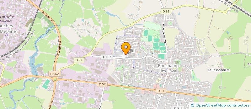 localisation de l'entreprise MONSIEUR MAX DIALALE  BONCHAMP-LES-LAVAL