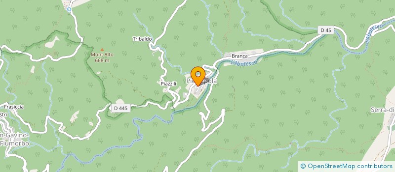 localisation de l'entreprise MONSIEUR MAX DOMINICI  ISOLACCIO-DI-FIUMORBO