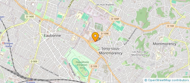 localisation de l'entreprise MONSIEUR MAX DORBY à SOISY-SOUS-MONTMORENCY